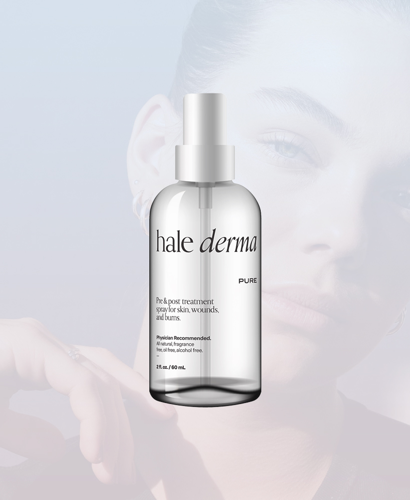 Hale Derma pre and post treatment solution
